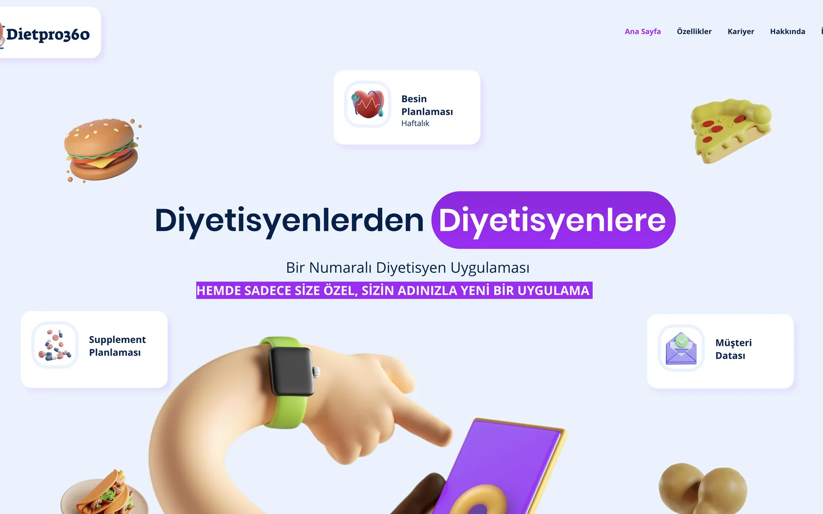 DietPro360 — the all-in-one app for dietitians