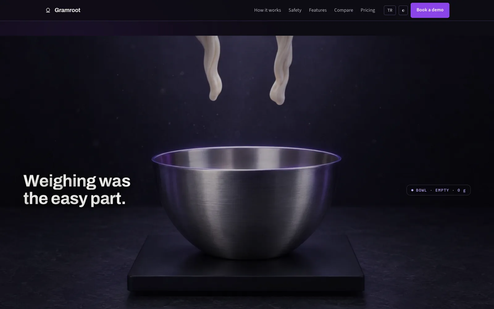 Gramroot — colour management for salons, hero screen