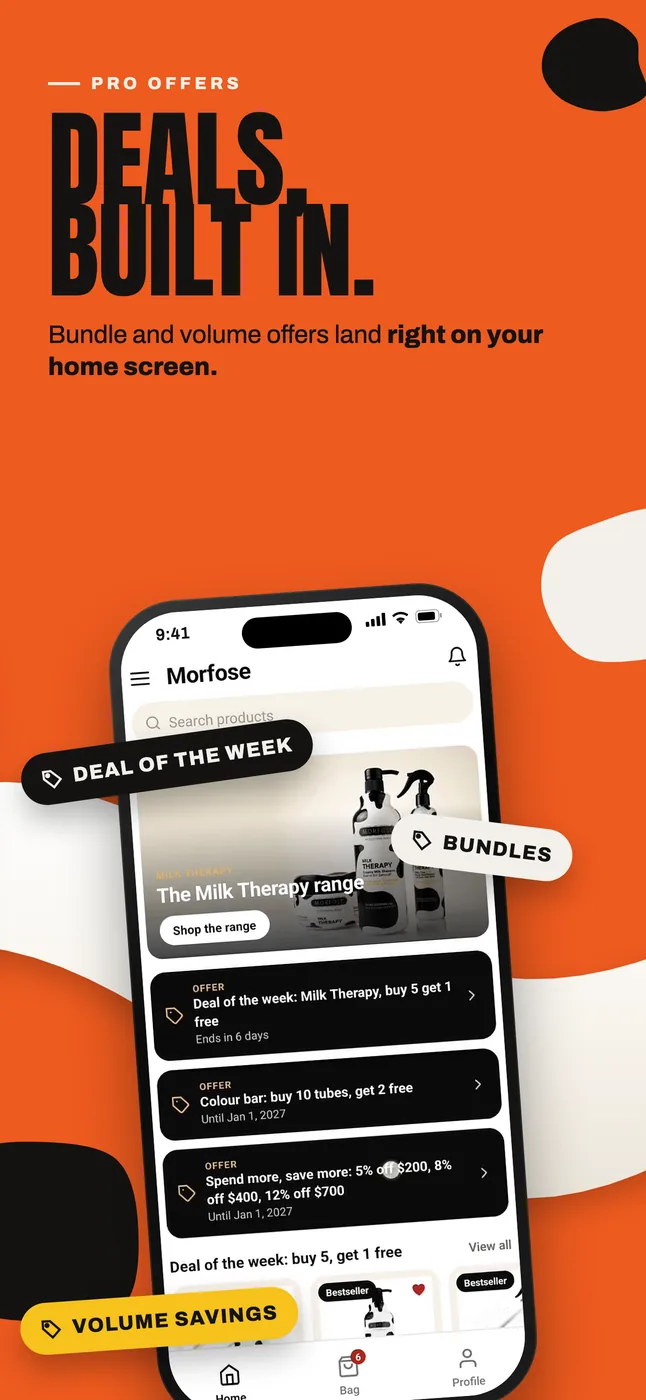 App Store frame: deals built in