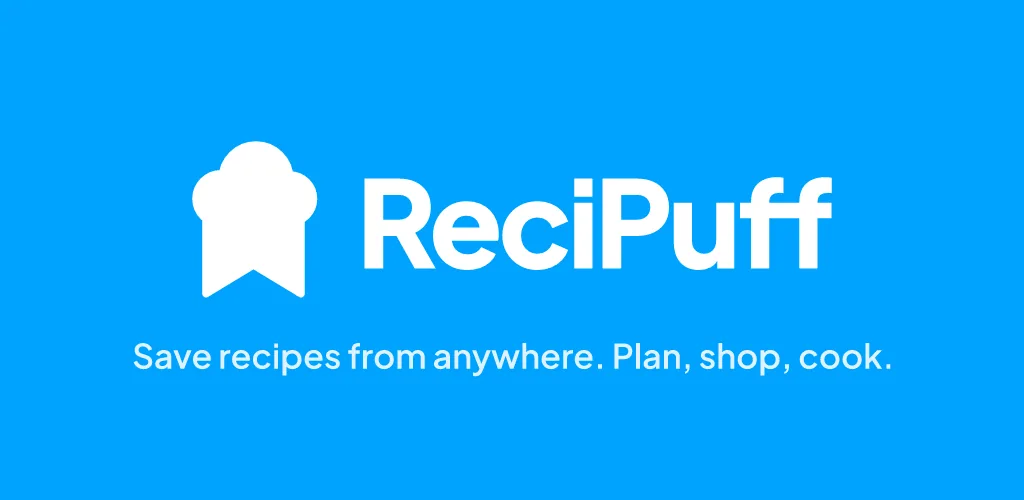 Recipuff store graphic: save recipes from anywhere